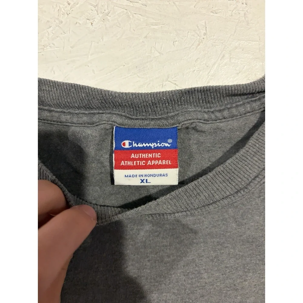 Vintage Champion Truman State University Dad Shirt Mens XL Gray Short Sleeve - Picture 6 of 9